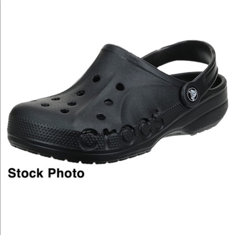 CROCS BAYA CLOG Black Unisex Men’s 9 Women’s 11